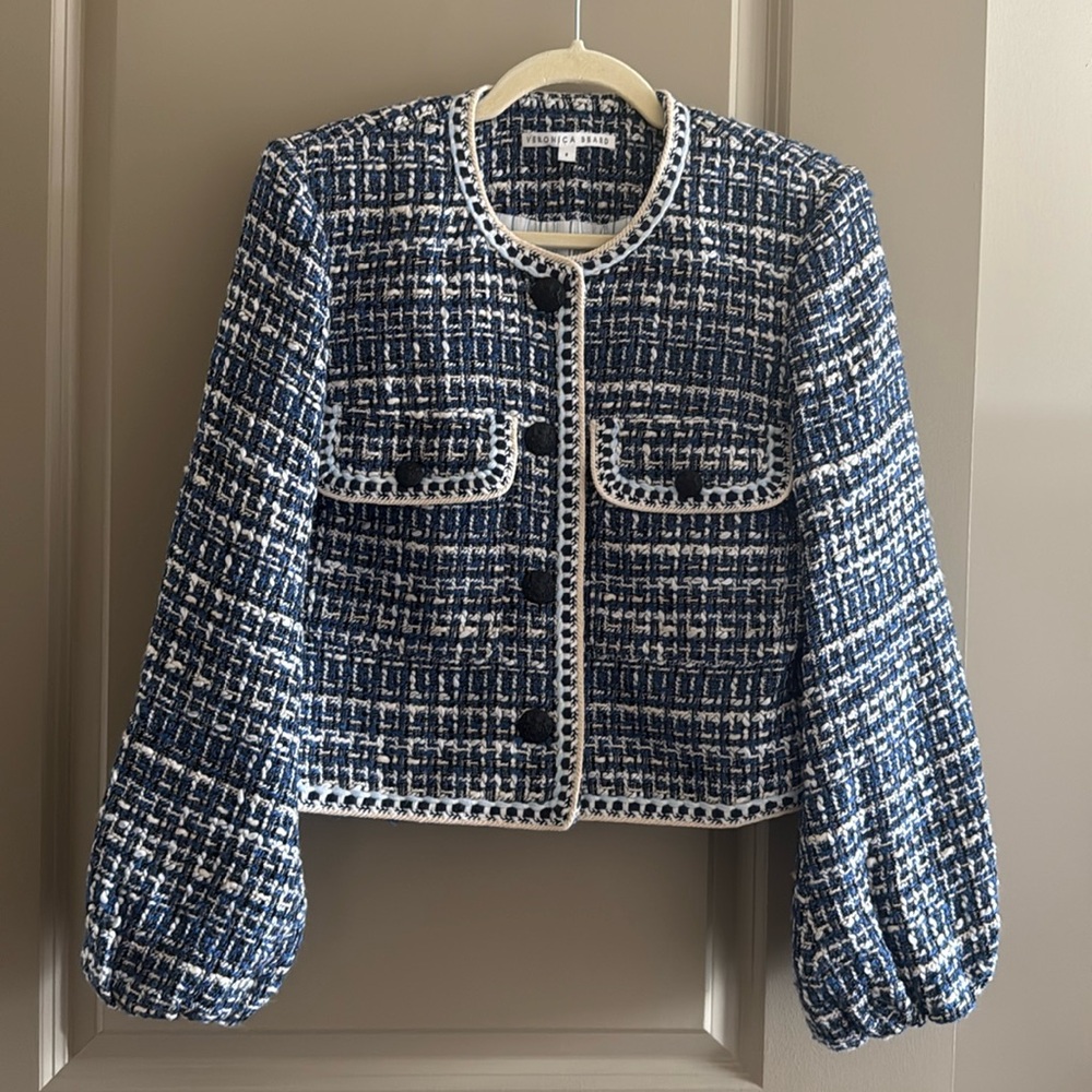 Veronica Beard BRIM Jacket Size 8